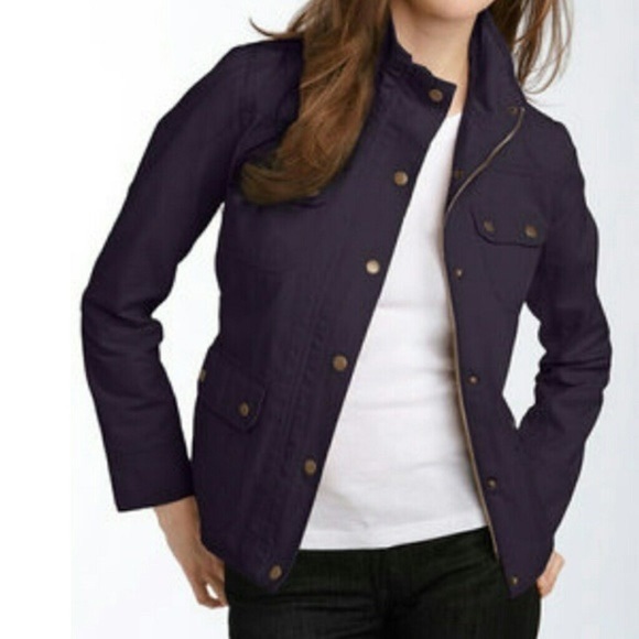 Kut From The Kloth Navy Blue Utility Jacket, S. - Picture 1 of 6